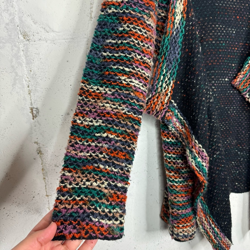 Boston Proper Asymmetrical Multi Color Tweed Card… - image 8